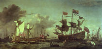Royal Visit to the Fleet von the Younger Willem van de Velde