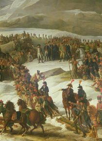 The French Army Crossing the St. Bernard Pass von Charles Thevenin
