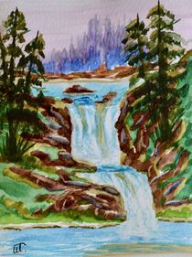 Imaginary Falls by Warren Thompson