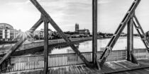 Magdeburg mit der Hubbrücke und dem Dom by dieterich-fotografie
