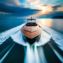 Digital Art - Speedboat