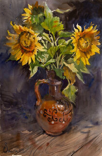 Sunny day sunflowers Art