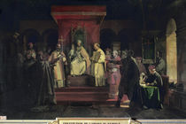 Institution of the Order of the Templars in 1128 by Francois-Marius Granet