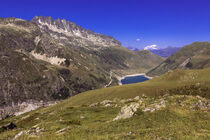 Waterreservoir and Mont-Blanc