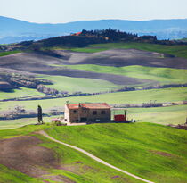 Tuscany landscape. by Luigi Petro