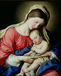 Virgin and Child  by Il Sassoferrato