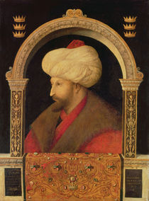 The Sultan Mehmet II  von Gentile Bellini