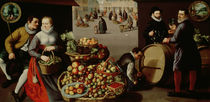 Fruit Market  by Lucas van Valckenborch