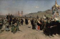 A Religious Procession in the Province of Kursk by Ilya Efimovich Repin