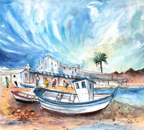 Boats In Lanzarote 02 by Miki de Goodaboom
