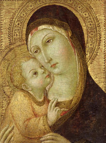 Madonna and Child  von also Ansano di Pietro di Mencio Sano di Pietro