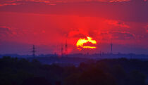 Sonnenaufgang im Ruhrgebiet by Edgar Schermaul