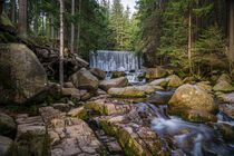 Wilder Wasserfall in Karpacz im Riesengebirge by Holger Spieker