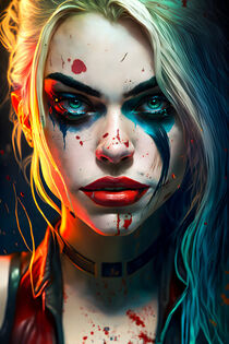 Bloody Harley Quinn by mutschekiebchen
