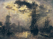 View of the Port by Johan-Barthold Jongkind