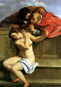 Susanna and the Elders, by Artemisia Gentileschi von Luigi Petro