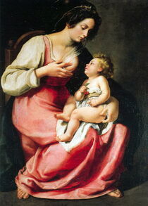 Madonna and child. by Luigi Petro