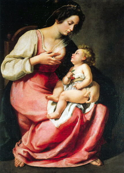 2-artemisia-gentileschi-madonna-with-child