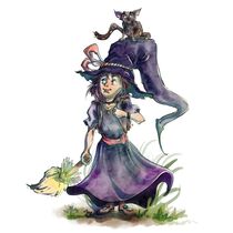 Little witch by toubab