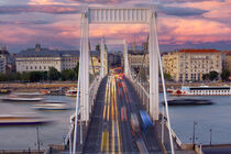 Elisabethbrücke Budapest by Patrick Lohmüller