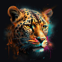 Leopard Digital Art by Patrick Schäfer