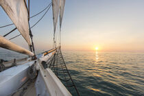 Sunset cruise on the Western Union schooner, Key West, Florida. Chuck Haney / Danita Delimont by Danita Delimont