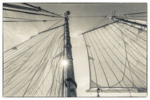 Massachusetts, Cape Ann, Gloucester Schooner Festival. Schooner sails. Walter Bibikow / Danita Delimont von Danita Delimont