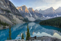 Canada, Banff National Park, Valley of the Ten Peaks, Moraine Lake. Jamie and Judy Wild / Danita Delimont by Danita Delimont