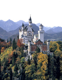 Germany, Bavaria, Neuschwanstein Castle. King Ludwig II's Castle in Bavaria. Ric Ergenbright / Danita Delimont by Danita Delimont