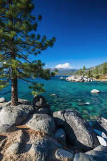 Boulders and cove at Sand Harbor State Park, Lake Tahoe, Nevada, USA by Danita Delimont