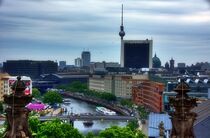 Berlin- Mitte Skyline von Edgar Schermaul