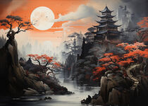'Asian Landscape Art - Asiatische Landschaftskunst' von Erika Kaisersot