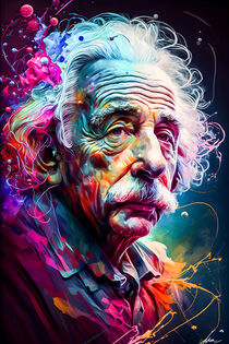 Einstein Art by mutschekiebchen