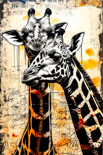Giraffe Vintage by mutschekiebchen