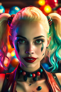 Color Harley Quinn by mutschekiebchen