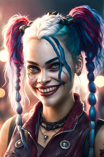 Crazy Harley Quinn by mutschekiebchen
