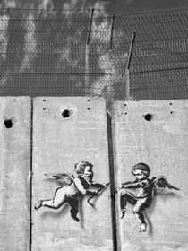 Banksy Angels Of Bethlehem | Street Art Israel von Frank Daske