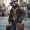 'Cunning Raccoon on the Street LA - Listiger Waschbär auf der Straße LA' von Erika Kaisersot