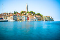 Skyline Rovinj in Kroatien, Istrien schönste Stadt  von jan Wehnert