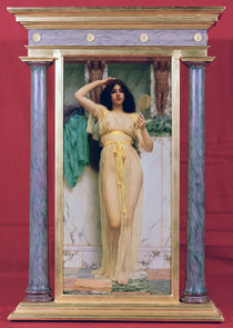 Girl with a Mirror von John William Godward