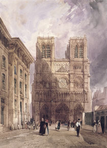 The Cathedral of Notre Dame by Thomas Shotter Boys
