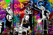 Banksy - Oldschool von mutschekiebchen