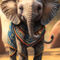 Cute-african-elephant-druckdatei