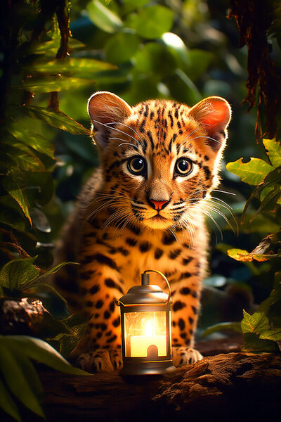 Leopard-cub