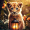 Lion-cub-druckdatei