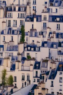 Paris blues cityscape von Peter Borg