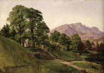 Landscape in Upper Bavaria by Louis Gurlitt