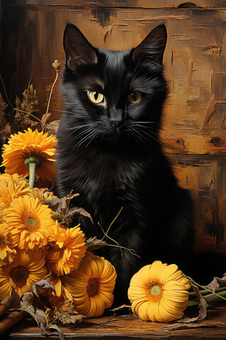 Black-cat-and-flowers-vincent-van-gogh-inspired-01a