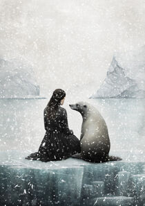 My Friend from Antarctica by Paula  Belle Flores
