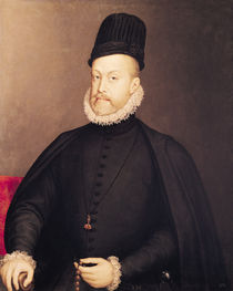 Portrait of Philip II  by Alonso Sanchez Coello